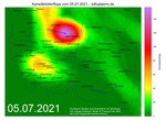 Heatmap für 05.07.2021